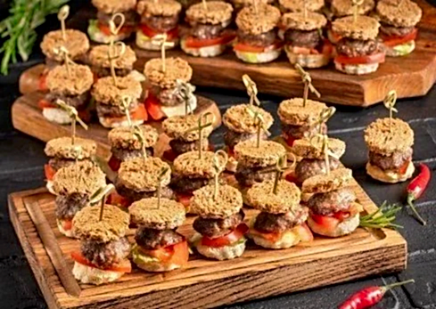 Фуршетный сет "Канапе Мини-бургеры" (24 шт)